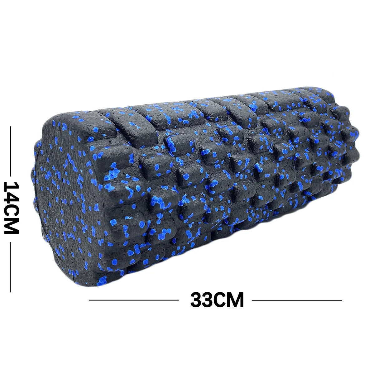 30/33 cm Fitness Schaumstoffrolle – Yoga- und Pilates-Massagerolle aus EPP für Muskeltherapie, Gym- und Heimtraining