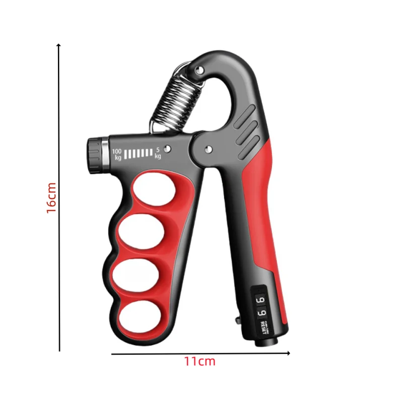 Handgriff- und Handgelenktrainer – Verstellbarer Krafttrainer 5–100 kg für Muskelaufbau, Fitness & Rehabilitation