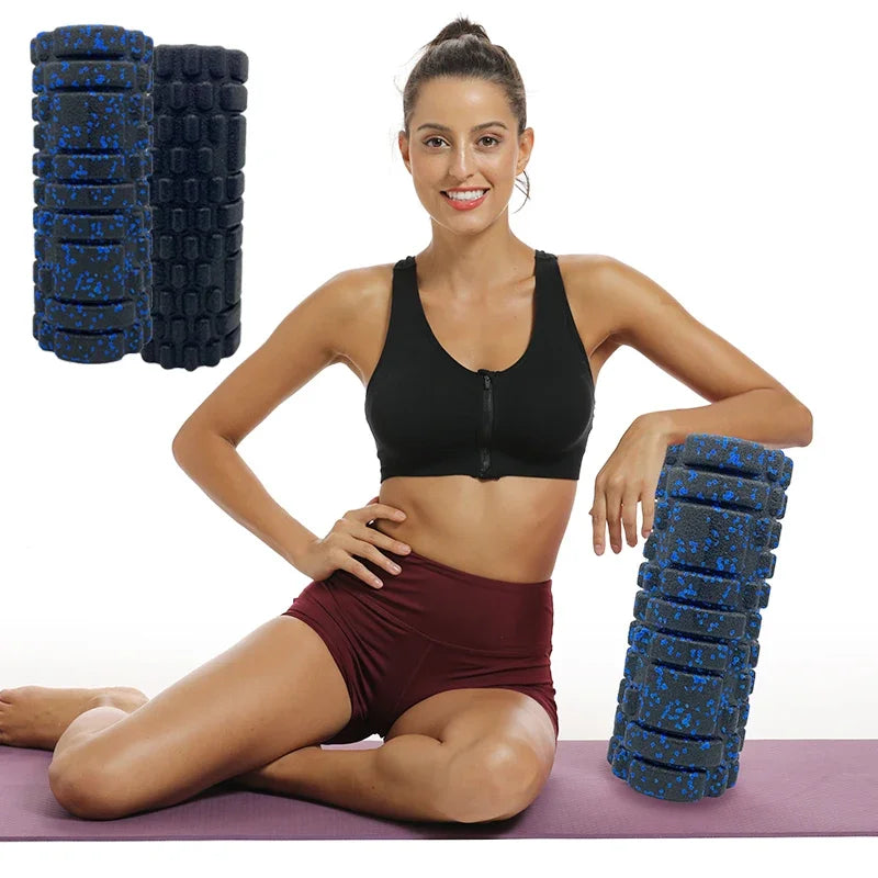 30/33 cm Fitness Schaumstoffrolle – Yoga- und Pilates-Massagerolle aus EPP für Muskeltherapie, Gym- und Heimtraining