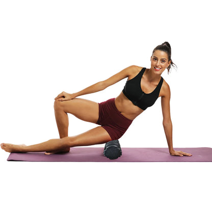 30/33 cm Fitness Schaumstoffrolle – Yoga- und Pilates-Massagerolle aus EPP für Muskeltherapie, Gym- und Heimtraining