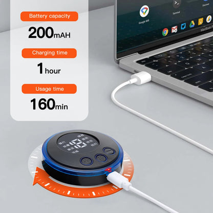 EMS Muskelstimulator – Bauch- & Po-Trainer zur Gewichtsreduktion, Körperformung, Massage & Schmerzlinderung